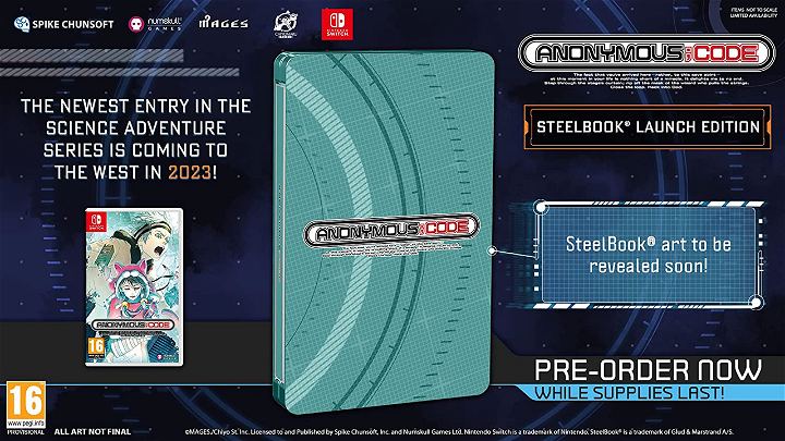 Anonymous;Code (Steelbook Edition) von Numskull
