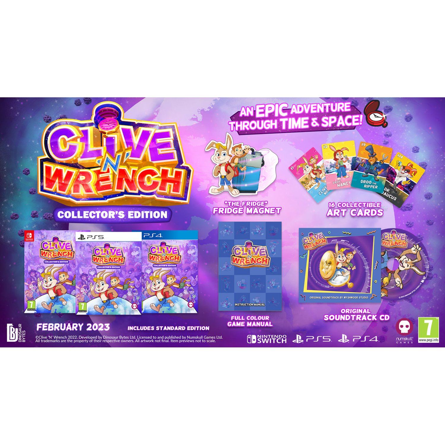 Clive 'N' Wrench (Collector Edition) von Numskull