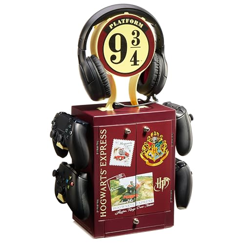 Numskull Harry Potter Platform 9 ¾ Gaming Locker – Offizieller Aufbewahrungsturm für Spiele, Controller, Kopfhörer und Zubehör von Numskull