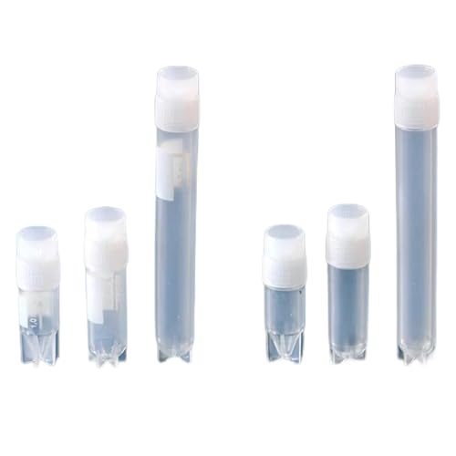 Nunc Thermo Scientific 377267 Cryoröhrchen 1,8 mL, Innengewinde, Sternfuß, Schreibfeld, Steril (1800-er Pack) von Nunc Thermo Scientific
