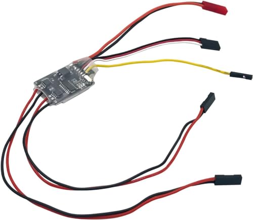 Dual Way Bidirektional 5A Brushed ESC 2S-3S Lipo ESC Geschwindigkeitsregler für RC Modell Bootstank 130 180 Brushed Motor Ersatzteile Dual Way Bidirektional 5A Brushed ESC 2S-3S Lipo ESC Geschwindigkeitsregler für RC Modell Bootstank 130 180 Brushed Motor Ersatzteile von Nuofany