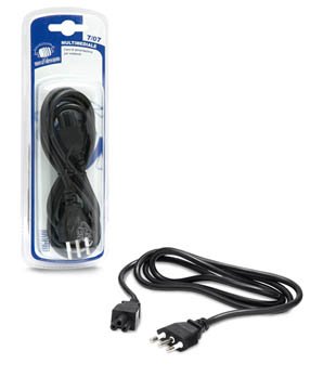 nuovavideosuono 7/07 schwarz Kabel Elektrische – Cables Elektro-(schwarz) von Nuova video suono