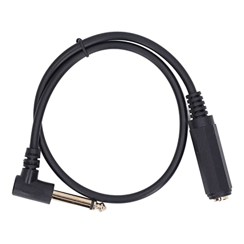 Nurnesy 0,5 M 1/4 Mono -Rechtswinkel -Audiokabel - 6,35 Mm Männliche Bis Weibliche Stereoverlängerungskabel für Mikrofone und Instrumente Nurnesy 0,5 M 1/4 Mono -Rechtswinkel -Audiokabel - 6,35 Mm Männliche Bis Weibliche Stereoverlängerungskabel für Mikrofone und Instrumente von Nurnesy