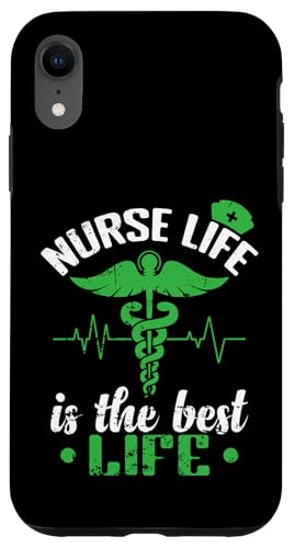 Das Leben als Krankenschwester ist das beste Leben Hülle für iPhone XR Das Leben als Krankenschwester ist das beste Leben Hülle für iPhone XR von Nurse Hospital profession job care Medicine