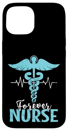 Für immer Krankenschwester Hülle für iPhone 15 Für immer Krankenschwester Hülle für iPhone 15 von Nurse Hospital profession job care Medicine