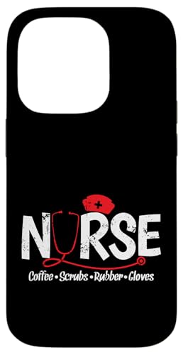 Gummihandschuhe für Krankenschwester Hülle für iPhone 14 Pro Gummihandschuhe für Krankenschwester Hülle für iPhone 14 Pro von Nurse Hospital profession job care Medicine