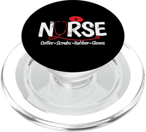 Gummihandschuhe für Krankenschwester PopSockets PopGrip für MagSafe Gummihandschuhe für Krankenschwester PopSockets PopGrip für MagSafe von Nurse Hospital profession job care Medicine