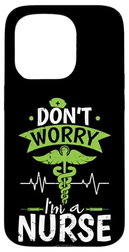Keine Sorge, ich bin Krankenschwester Hülle für iPhone 15 Pro Keine Sorge, ich bin Krankenschwester Hülle für iPhone 15 Pro von Nurse Hospital profession job care Medicine