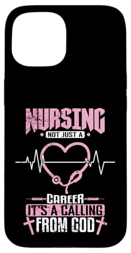 Krankenpflege nicht nur eine Karriere Hülle für iPhone 15 Krankenpflege nicht nur eine Karriere Hülle für iPhone 15 von Nurse Hospital profession job care Medicine