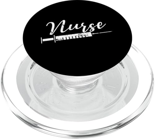 Krankenschwester-Hilfe in Krankenhäusern PopSockets PopGrip für MagSafe Krankenschwester-Hilfe in Krankenhäusern PopSockets PopGrip für MagSafe von Nurse Hospital profession job care Medicine