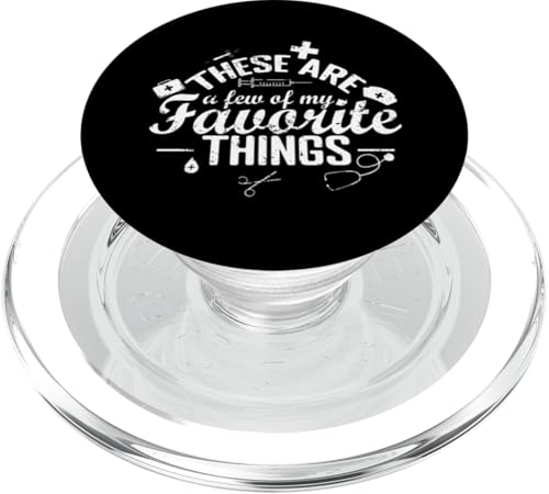 Krankenschwester dies sind einige meiner Lieblingssachen PopSockets PopGrip für MagSafe Krankenschwester dies sind einige meiner Lieblingssachen PopSockets PopGrip für MagSafe von Nurse Hospital profession job care Medicine