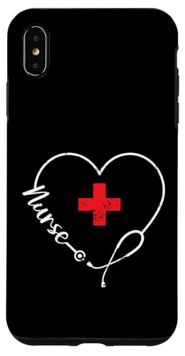 Krankenschwester im Krankenhaus mit Herz Hülle für iPhone XS Max Krankenschwester im Krankenhaus mit Herz Hülle für iPhone XS Max von Nurse Hospital profession job care Medicine