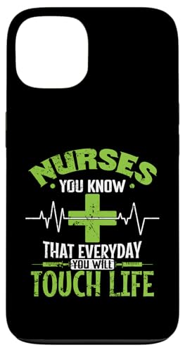 Krankenschwestern, die Sie wissen, dass Sie jeden Tag das Leben berühren werden Hülle für iPhone 13 Krankenschwestern, die Sie wissen, dass Sie jeden Tag das Leben berühren werden Hülle für iPhone 13 von Nurse Hospital profession job care Medicine