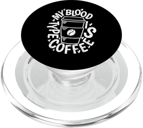 Meine Blutgruppe ist Kaffee PopSockets PopGrip für MagSafe Meine Blutgruppe ist Kaffee PopSockets PopGrip für MagSafe von Nurse Hospital profession job care Medicine