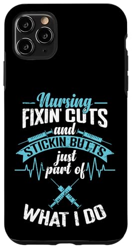 Stillende Schnitte und klebrige Hintern Hülle für iPhone 11 Pro Max Stillende Schnitte und klebrige Hintern Hülle für iPhone 11 Pro Max von Nurse Hospital profession job care Medicine