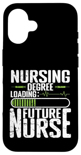 Stillgrad geladen Hülle für iPhone 16 Stillgrad geladen Hülle für iPhone 16 von Nurse Hospital profession job care Medicine