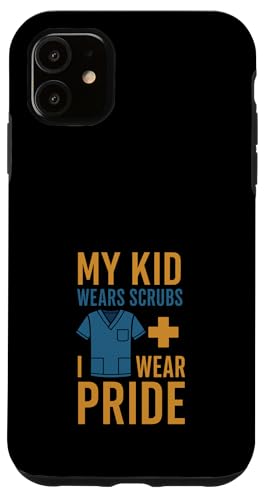 Mutter einer Krankenschwester Stolze Mutter von RN Healthcare Hero Love Gear Hülle für iPhone 11 von Nurse Mom Pride Supportive Healthcare Hero Family