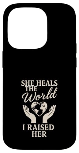 Mutter einer Krankenschwester Stolze Mutter von RN Healthcare Hero Love Gear Hülle für iPhone 14 Pro von Nurse Mom Pride Supportive Healthcare Hero Family