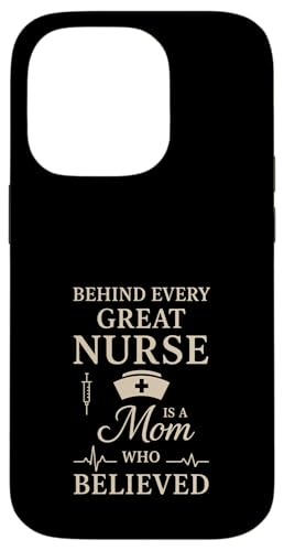 Mutter einer Krankenschwester Stolze Mutter von RN Healthcare Hero Love Gear Hülle für iPhone 14 Pro von Nurse Mom Pride Supportive Healthcare Hero Family