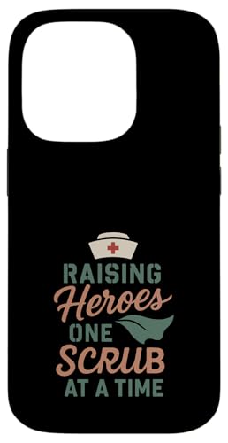 Mutter einer Krankenschwester Stolze Mutter von RN Healthcare Hero Love Gear Hülle für iPhone 14 Pro von Nurse Mom Pride Supportive Healthcare Hero Family