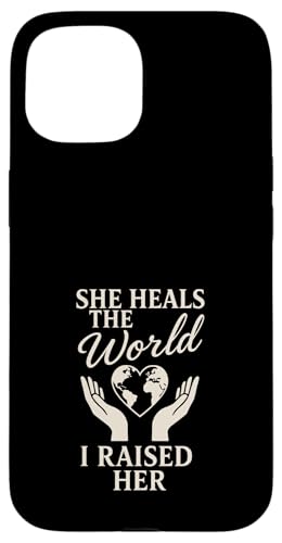 Mutter einer Krankenschwester Stolze Mutter von RN Healthcare Hero Love Gear Hülle für iPhone 15 von Nurse Mom Pride Supportive Healthcare Hero Family