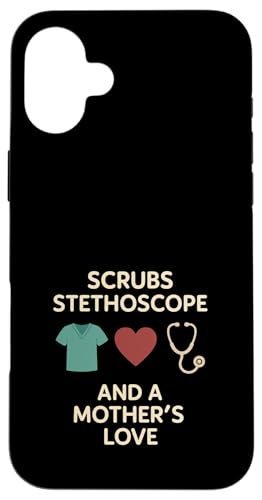 Mutter einer Krankenschwester Stolze Mutter von RN Healthcare Hero Love Gear Hülle für iPhone 16 Plus von Nurse Mom Pride Supportive Healthcare Hero Family