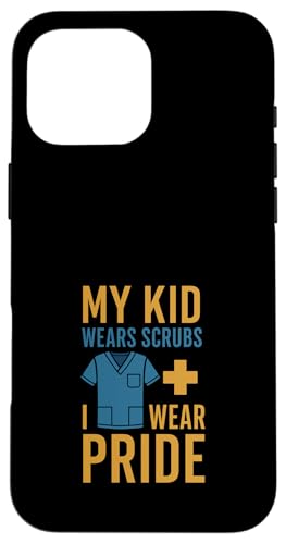 Mutter einer Krankenschwester Stolze Mutter von RN Healthcare Hero Love Gear Hülle für iPhone 16 Pro Max Mutter einer Krankenschwester Stolze Mutter von RN Healthcare Hero Love Gear Hülle für iPhone 16 Pro Max von Nurse Mom Pride Supportive Healthcare Hero Family