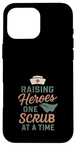Mutter einer Krankenschwester Stolze Mutter von RN Healthcare Hero Love Gear Hülle für iPhone 16 Pro Max von Nurse Mom Pride Supportive Healthcare Hero Family