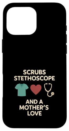 Mutter einer Krankenschwester Stolze Mutter von RN Healthcare Hero Love Gear Hülle für iPhone 16 Pro Max von Nurse Mom Pride Supportive Healthcare Hero Family