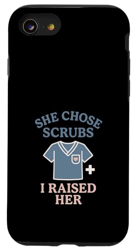 Mutter einer Krankenschwester Stolze Mutter von RN Healthcare Hero Love Gear Hülle für iPhone SE (2020) / 7 / 8 von Nurse Mom Pride Supportive Healthcare Hero Family