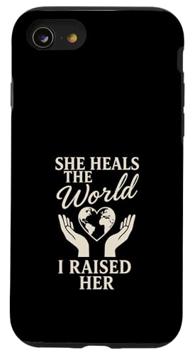 Mutter einer Krankenschwester Stolze Mutter von RN Healthcare Hero Love Gear Hülle für iPhone SE (2020) / 7 / 8 von Nurse Mom Pride Supportive Healthcare Hero Family