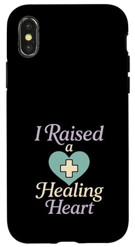 Mutter einer Krankenschwester Stolze Mutter von RN Healthcare Hero Love Gear Hülle für iPhone X/XS von Nurse Mom Pride Supportive Healthcare Hero Family