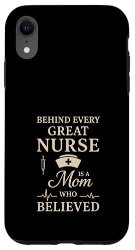 Mutter einer Krankenschwester Stolze Mutter von RN Healthcare Hero Love Gear Hülle für iPhone XR von Nurse Mom Pride Supportive Healthcare Hero Family