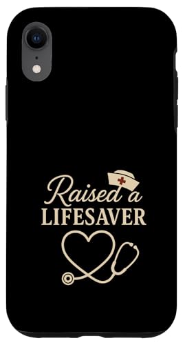 Mutter einer Krankenschwester Stolze Mutter von RN Healthcare Hero Love Gear Hülle für iPhone XR von Nurse Mom Pride Supportive Healthcare Hero Family