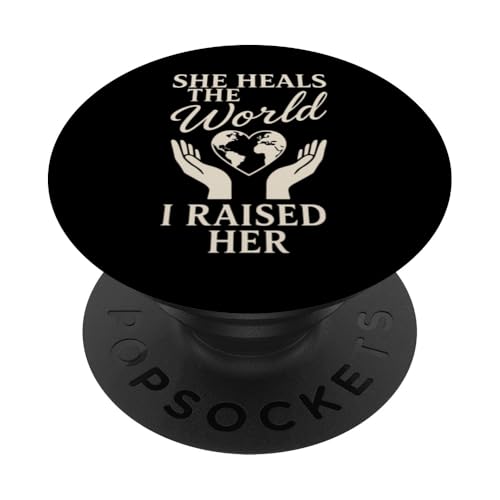 Mutter einer Krankenschwester Stolze Mutter von RN Healthcare Hero Love Gear PopSockets Klebender PopGrip Mutter einer Krankenschwester Stolze Mutter von RN Healthcare Hero Love Gear PopSockets Klebender PopGrip von Nurse Mom Pride Supportive Healthcare Hero Family