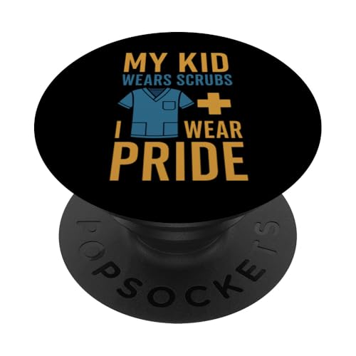 Mutter einer Krankenschwester Stolze Mutter von RN Healthcare Hero Love Gear PopSockets Klebender PopGrip von Nurse Mom Pride Supportive Healthcare Hero Family