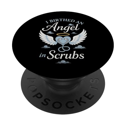 Mutter einer Krankenschwester Stolze Mutter von RN Healthcare Hero Love Gear PopSockets Klebender PopGrip Mutter einer Krankenschwester Stolze Mutter von RN Healthcare Hero Love Gear PopSockets Klebender PopGrip von Nurse Mom Pride Supportive Healthcare Hero Family