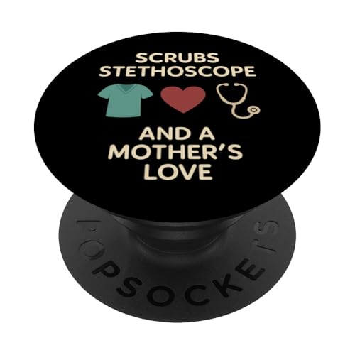 Mutter einer Krankenschwester Stolze Mutter von RN Healthcare Hero Love Gear PopSockets Klebender PopGrip Mutter einer Krankenschwester Stolze Mutter von RN Healthcare Hero Love Gear PopSockets Klebender PopGrip von Nurse Mom Pride Supportive Healthcare Hero Family