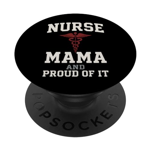 Mutter einer Krankenschwester Stolze Mutter von RN Healthcare Hero Love Gear PopSockets Klebender PopGrip Mutter einer Krankenschwester Stolze Mutter von RN Healthcare Hero Love Gear PopSockets Klebender PopGrip von Nurse Mom Pride Supportive Healthcare Hero Family