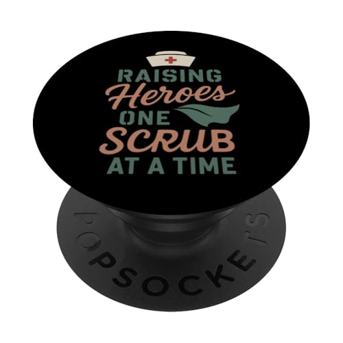 Mutter einer Krankenschwester Stolze Mutter von RN Healthcare Hero Love Gear PopSockets Klebender PopGrip Mutter einer Krankenschwester Stolze Mutter von RN Healthcare Hero Love Gear PopSockets Klebender PopGrip von Nurse Mom Pride Supportive Healthcare Hero Family