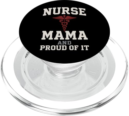 Mutter einer Krankenschwester Stolze Mutter von RN Healthcare Hero Love Gear PopSockets PopGrip für MagSafe Mutter einer Krankenschwester Stolze Mutter von RN Healthcare Hero Love Gear PopSockets PopGrip für MagSafe von Nurse Mom Pride Supportive Healthcare Hero Family