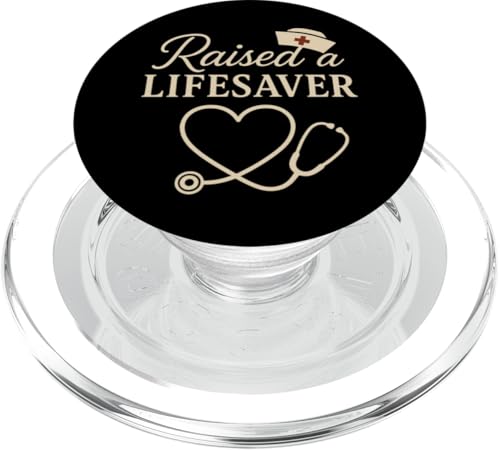 Mutter einer Krankenschwester Stolze Mutter von RN Healthcare Hero Love Gear PopSockets PopGrip für MagSafe von Nurse Mom Pride Supportive Healthcare Hero Family