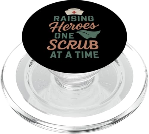 Mutter einer Krankenschwester Stolze Mutter von RN Healthcare Hero Love Gear PopSockets PopGrip für MagSafe Mutter einer Krankenschwester Stolze Mutter von RN Healthcare Hero Love Gear PopSockets PopGrip für MagSafe von Nurse Mom Pride Supportive Healthcare Hero Family