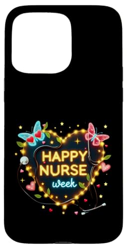 Alles Gute zur National Nurses Week 2025, cooles Krankenschwester-Krankenhaus-Outfit Hülle für iPhone 15 Pro Max Alles Gute zur National Nurses Week 2025, cooles Krankenschwester-Krankenhaus-Outfit Hülle für iPhone 15 Pro Max von Nurses week Groovy gifts 2025 Tee