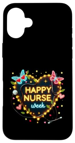 Alles Gute zur National Nurses Week 2025, cooles Krankenschwester-Krankenhaus-Outfit Hülle für iPhone 16 Plus Alles Gute zur National Nurses Week 2025, cooles Krankenschwester-Krankenhaus-Outfit Hülle für iPhone 16 Plus von Nurses week Groovy gifts 2025 Tee