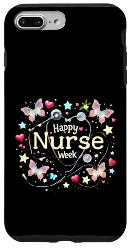 Frohe Woche der Wertschätzung der Krankenschwestern - Nationale Woche der Krankenschwestern Hülle für iPhone 7 Plus/8 Plus Frohe Woche der Wertschätzung der Krankenschwestern - Nationale Woche der Krankenschwestern Hülle für iPhone 7 Plus/8 Plus von Nurses week Groovy gifts 2025 Tee