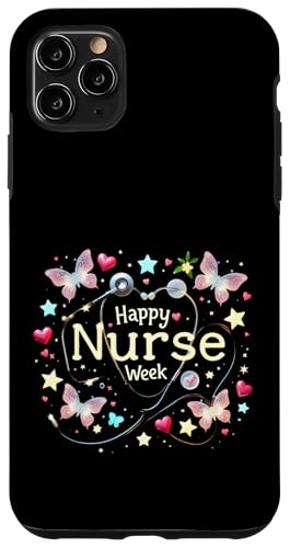 Frohe nationale Krankenschwesterwoche 2025 - Süße zukünftige Krankenschwesterwoche Hülle für iPhone 11 Pro Max Frohe nationale Krankenschwesterwoche 2025 - Süße zukünftige Krankenschwesterwoche Hülle für iPhone 11 Pro Max von Nurses week Groovy gifts 2025 Tee