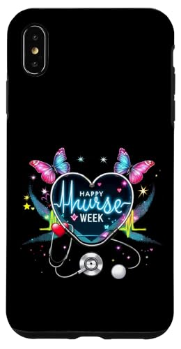 Frohe nationale Woche der Krankenschwestern 2025 — Groovy Party bei der Krankenschwesterwoche Hülle für iPhone XS Max Frohe nationale Woche der Krankenschwestern 2025 — Groovy Party bei der Krankenschwesterwoche Hülle für iPhone XS Max von Nurses week Groovy gifts 2025 Tee