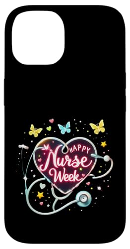 Happy National Nurses Week 2025 - Krankenschwesterwoche Partyzubehör Hülle für iPhone 14 Happy National Nurses Week 2025 - Krankenschwesterwoche Partyzubehör Hülle für iPhone 14 von Nurses week Groovy gifts 2025 Tee
