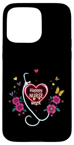 Happy National Nurses Week 2025 - Krankenschwesterwoche Partyzubehör Hülle für iPhone 15 Pro Max Happy National Nurses Week 2025 - Krankenschwesterwoche Partyzubehör Hülle für iPhone 15 Pro Max von Nurses week Groovy gifts 2025 Tee